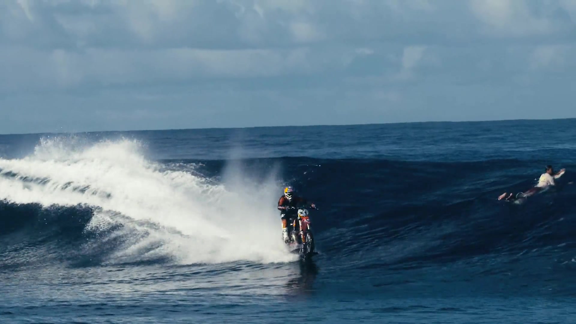Robbie Maddison in Tahiti, French Polynesia — frame from Pipe Dream