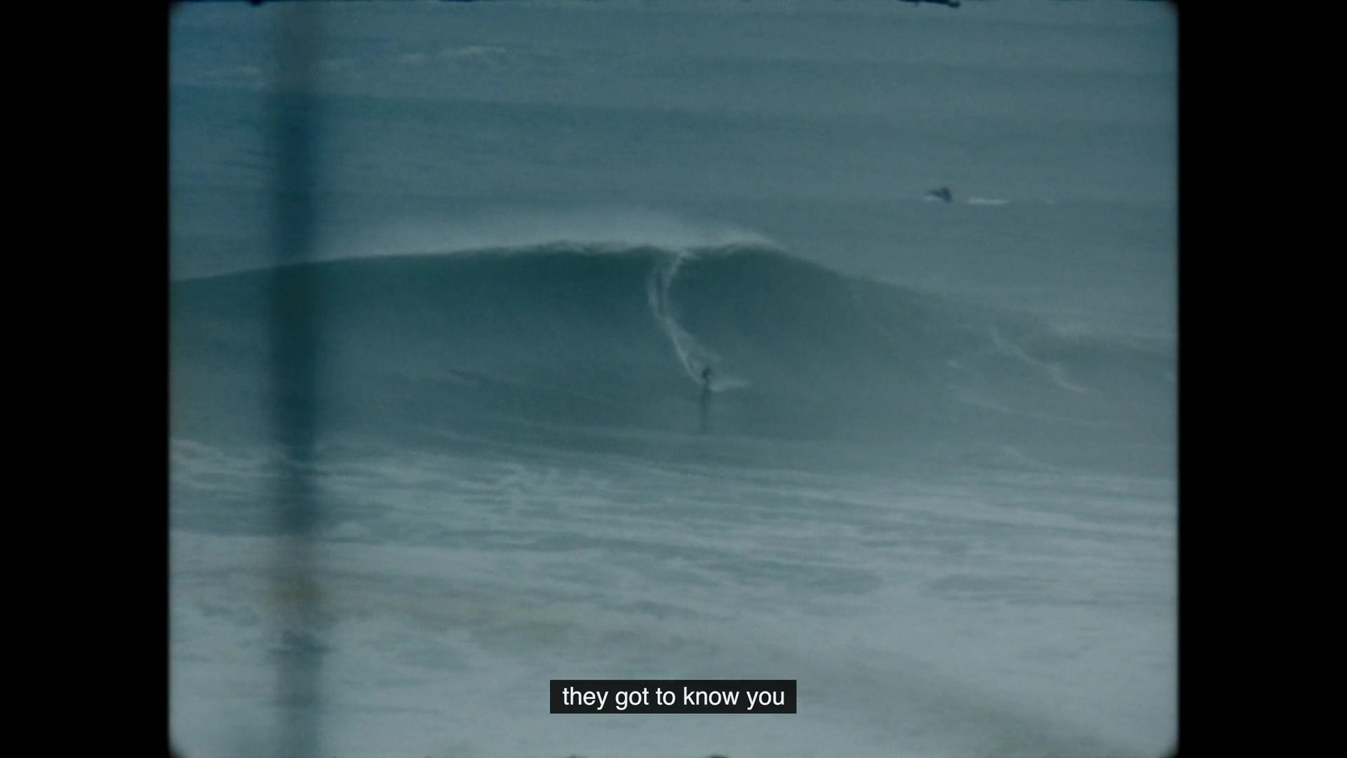 João “Massas” de Macedo in Nazaré, Portugal — frame from Heaven Is on My Side